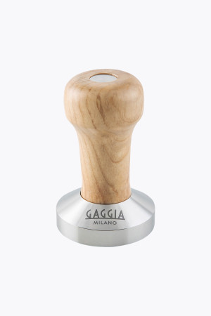 Gaggia tamper met essenhouten handvat 58mm