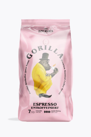 Gorilla Espresso zonder cafeïne 1kg