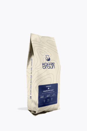 Kaffee Braun Espresso Medium Roast 250g