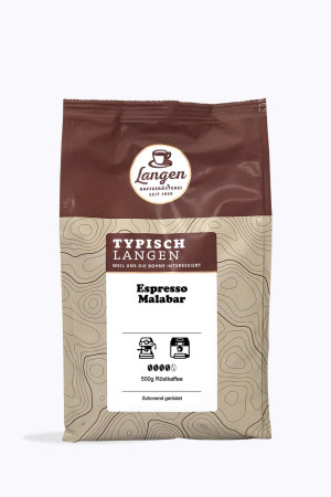 Langen Kaffee Espresso Malabar 500g