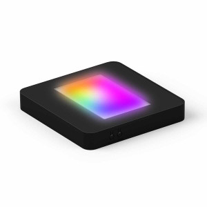 LED Leuchtsockel, erweiterbar Größe L für 3D Glasfotos – dimmbares Farblicht für stimmungsvolle Momente – Zuhause oder als Geschenk | LOOXIS