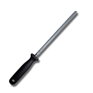 Wetzstahl von Flügel CSS – 20,2 cm Solinger Stahl, ergonomischer Griff, für alle Haushaltsmesser