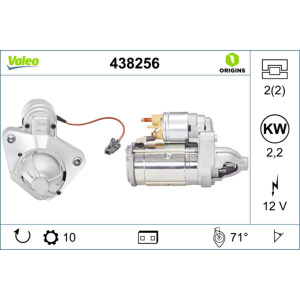 Motor De Arranque Valeo 438256
