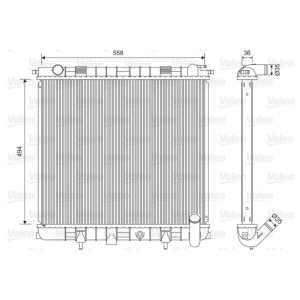 Radiador Valeo 701599
