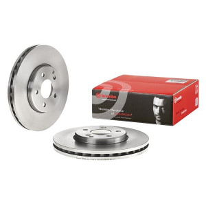 2 Discos De Freno Brembo Para Eje Delantero 09.a447.10