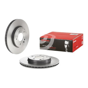 2 Discos De Freno Brembo Barnizado Para Eje Delantero 09.4869.41