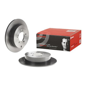 2 Discos De Freno Brembo Barnizado Para Eje Trasero 08.a755.11