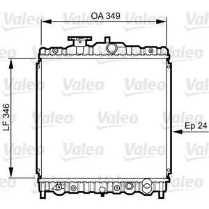 Radiador Valeo 731458