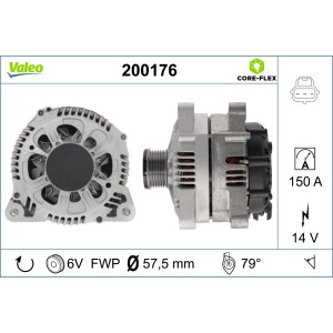 Alternador Valeo 200176