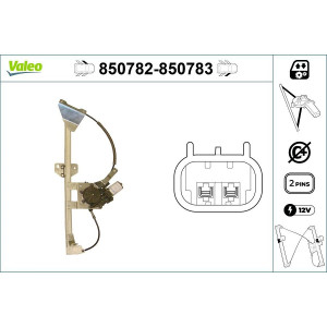 Regulador De Ventana Valeo 850782