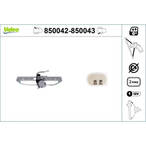 Regulador De Ventana Valeo 850043