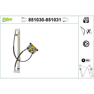 Regulador De Ventana Valeo 851030