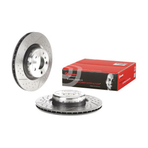 1 Disque De Frein Brembo Xtra Vernis Uv 09.c400.13