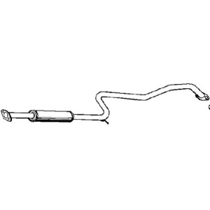 Tube D'échappement Nps N430n207