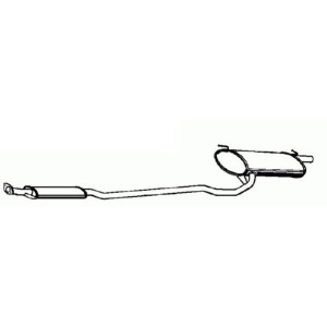 Tube D'échappement Nps T430a148