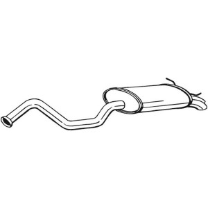 Silencieux Arrière Bosal 278-735