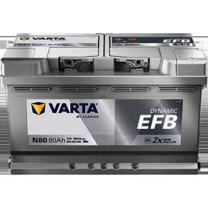 Batterie Varta Start Stop N80 Efb 80 Ah - 800 A