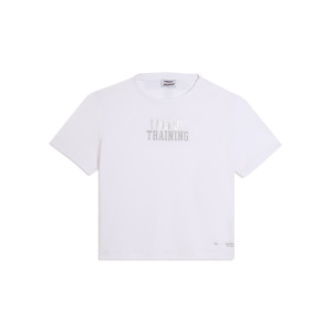 Freddy T-shirt Comfort  Training con Dettagli Glitter Bianco Donna Large