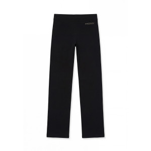 Freddy Pantaloni regular a gamba dritta con cuciture a cuore Nero Donna Large