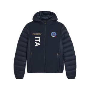 Freddy Piumino Donna Italia FGI Idrorepellente con Cappuccio Dark Sapphire Donna Large