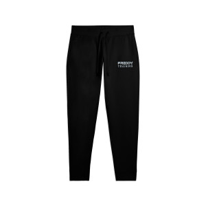 Freddy Pantaloni slim cropped con fondo in costina Nero Uomo Extra Large