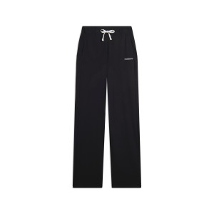 Freddy Pantaloni Sportivi Wide Leg con Lunghezza Full Nero Donna Large
