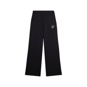 Freddy Pantaloni sportivi wide leg regular con grafica  MST Nero Donna Medium
