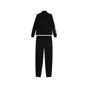 Freddy Tuta con zip e collo alto, logo con perline sulla manica Nero Donna Small