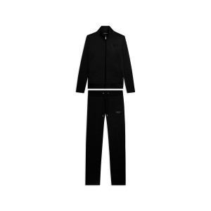 Freddy Tuta con zip e collo alto, logo con strass Nero Donna Extra Large