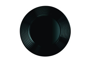 Luminarc Harena Πιάτo Ρηχό Μαύρο Φ25cm