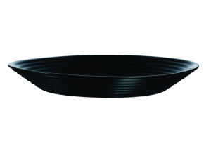 Πιατo Βαθύ Harena Μαύρο Φ.23cm
