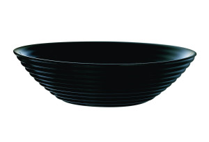 Μπωλ Harena Γυάλινο Μαύρο 16cm