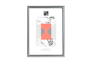 Κορνίζα Ambroise Πλαστική 10X15cm Ασημί