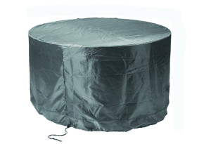Κάλυμμα Τραπεζιού Home&Camp Φ150xΥ85cm Γκρι