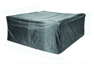 Κάλυμμα Καθιστικού Home&Camp Μ160xΠ150xΥ80cm Γκρι