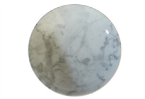 Πιάτο Ρηχό Marble Stoneware Φ.27cm