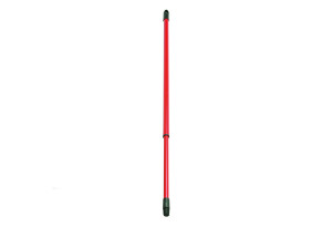 Κοντάρι Πτυσσόμενο Μεταλλικό 153cm Ψιλό Σπείρωμα Κόκκινο
