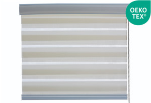 Ρολό Σκίασης Υφασμάτινο Central Home Day&Night 230x100cm Μπεζ
