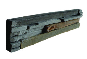 Επένδυση Τοίxου Γύψος Oslo 32x7.5cm Γκρι