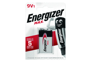 Μπαταρία Energizer Αλκαλική Max 9V