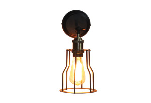 Απλίκα Pari KS1342W-15-1BK Μαύρη/Μπρονζέ