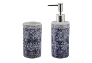 Σετ Ντισπένσερ & Ποτηροθήκη Damask ΙΙ