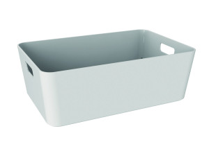 Καλάθι Αποθήκευσης Πλαστικό Dea Home Contemporary M29xΠ19xΥ10cm 4.5lt Λευκό