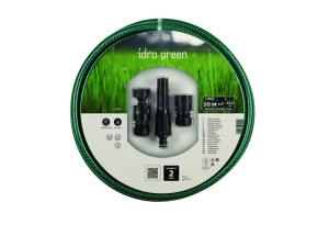 Σετ Λάστιχο Fitt Idro Green 1/2 (13mm) με Εκτοξευτή Νερού 10m