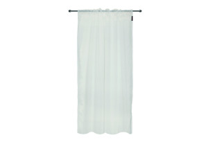 Κουρτίνα Pierre Cardin Georgette 270x140cm Εκρού με Τρέσα