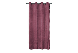 Κουρτίνα Pierre Cardin Alcadara 270x140cm Ροζ Σκούρο με Τρουκς