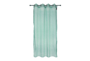 Κουρτίνα Pierre Cardin Rasmir 270x140cm Τυρκουάζ με Τρουκς