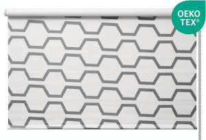Ρολό Σκίασης Υφασμάτινο Central Home 230x140cm Printing Grey