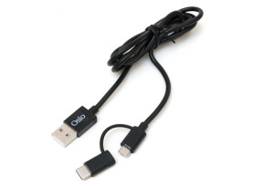 Καλώδιο Type C Osio OTU-495B 1m