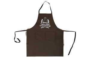 Ποδιά Κουζίνας με Τσέπη Bakery Brown